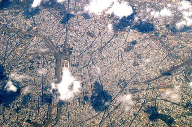 Paris from the air